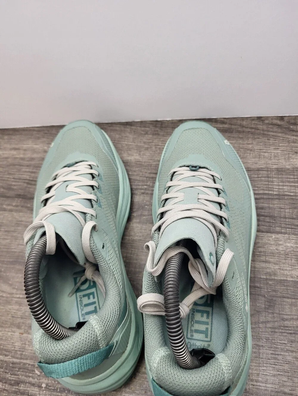 Oboz Katabatic LT Low GTX Sneaker Glacier Green Hiking Running Shoes Women's 8.5